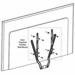 Poly Wall Mount for Video Conferencing System, Video Bar