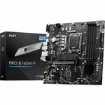 MSI PRO B760M-P Intel B760 Chipset Socket 1700 Micro ATX motherboard