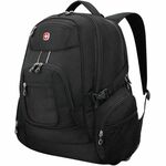 SwissGear Carrying Case (Backpack) for 17.3" Notebook, Water Bottle, Cell Phone, Computer, Travel - Black