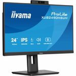 iiyama ProLite XUB2490HSUH-B2 24inch Class Webcam Full HD LED Monitor - 16:9 - Matte Black