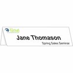 C-Line Inkjet, Laser Tent Card - White