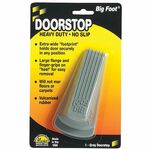 Master Mfg. Co. Big Foot&reg; Doorstop, Grey