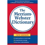 Merriam-Webster Paperback Dictionary Printed Book