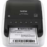 Brother QL-1110NWB Desktop Direct Thermal Printer - Monochrome - Label Print - USB - Bluetooth - Wireless LAN - 118.11" (3000 mm) Print Length - 4" Print Width - 110 mm/s Mono - 300 x 300 dpi - 4.08" (103.60 mm) Label Width