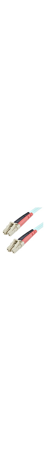 StarTech.com 10Gb Aqua Fiber Patch cable - LC multi-mode M - LC multi-mode M - 1 m - fiber optic - 50 / 125 micron - aqua - 2 x LC Male - 2 x LC Male - Aqua