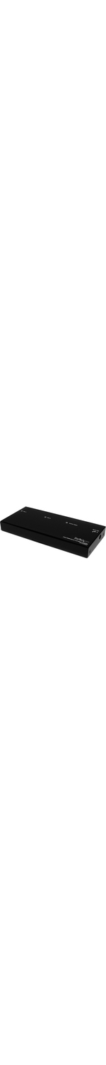 StarTech.com 2 Port HDMI Video Splitter and Signal Amplifier - 1 x HDMI Digital Audio/Video In