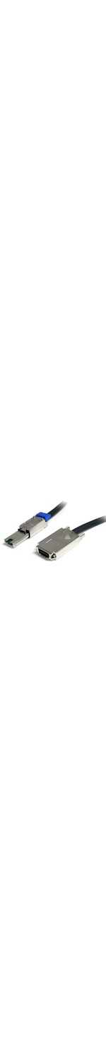StarTech.com 2m External Serial Attached SCSI SAS Cable - SFF-8470 to SFF-8088 - Black