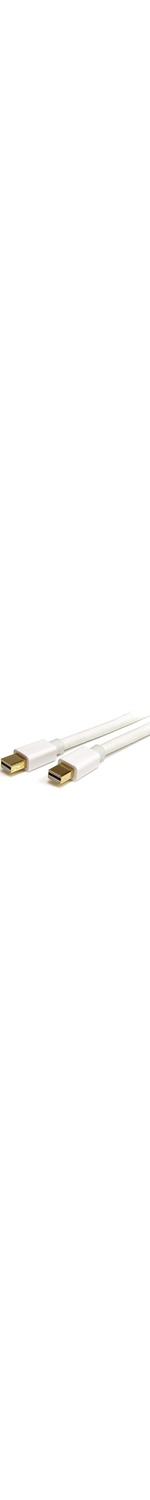 StarTech.com 1m 3 ft White Mini DisplayPort 1.2 Cable M/M - Mini DisplayPort 4k
