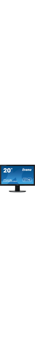 iiyama ProLite E2083HSD 49.5 cm 19.5And#34; LED LCD Monitor - 16:9 - 5 ms