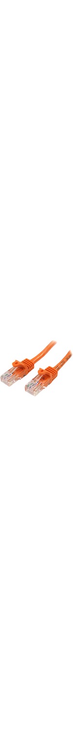 StarTech.com 1m Orange Cat5e Snagless RJ45 UTP Patch Cable - 1m Patch Cord - 1 x RJ-45 Male Network