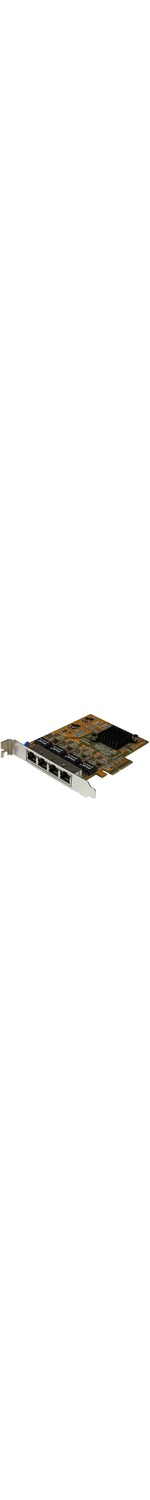 StarTech.com 4-Port PCI Express Gigabit Network Adapter Card