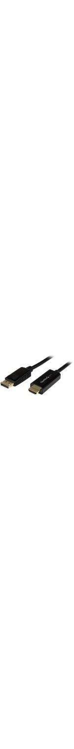 StarTech.com DisplayPort to HDMI Adapter Cable - 3 m 10 ft. - DP to HDMI Adapter with Built-in Cable - M / M Ultra HD 4K 30 Hz - First End: 1 x DisplayPort Male
