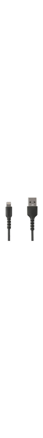 StarTech.com 3 foot/1m Durable Black USB-A to Lightning Cable, Rugged Heavy Duty Charging/Sync Cable for Apple iPhone/iPad MFi Certified