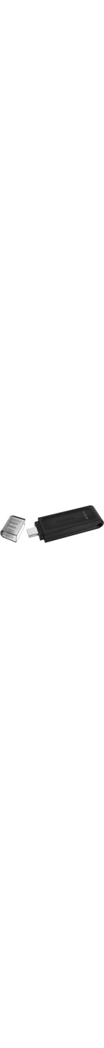 Kingston DataTraveler 70 64 GB USB 3.2 Gen 1 Type C Flash Drive - Black