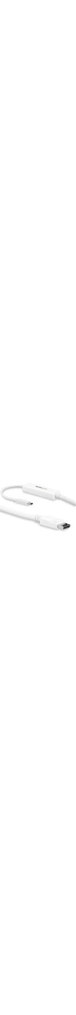 StarTech.com 3m / 10 ft USB C to DisplayPort Cable - USB-C to DP Cable - 4K 60Hz - White - 9.8 ft. USB C to DisplayPort cable and adapter in-one- 4K DisplayPort cabl