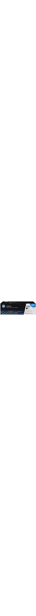 HP 125A Toner Cartridge - Black - Laser - 2200 Page - 2 Pack