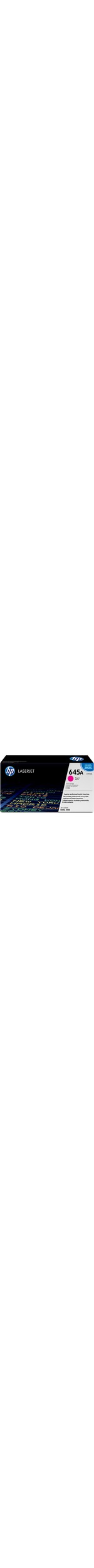 HP 645A Toner Cartridge - Magenta - Laser - 12000 Page - 1 Pack