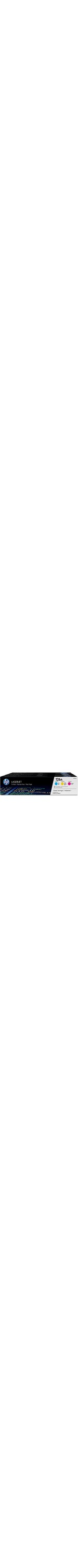 HP 126A Toner Cartridge - Assorted - Laser - 1000 Page - 3 / Box