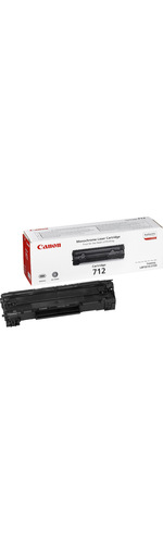 Canon 712 Toner Cartridge - Black - Laser - 1500 Page - 1 Pack - OEM