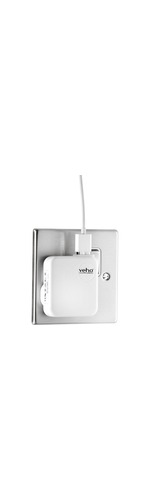 Veho VAA-003-WHT Mains USB Charger for iPod/ iPhone/ iPad/ USB Charged Devices - White