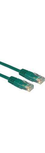 Cables Direct Cat 5e Network Cable - 6m - Green