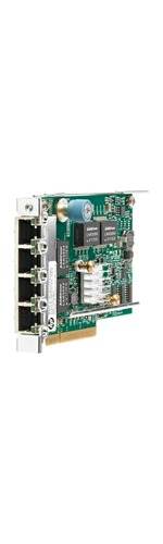 HP 331FLR Gigabit Ethernet Card for Server - PCI Express 2.0 x4 - 4 Ports - 4 - Twisted Pair