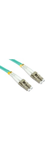 Cables Direct 15 m Fibre Optic Network Cable for Network Device - First End: 2 x LC Male Network - Second End: 2 x LC Male Network - 50/125 Andamp;micro;m - Aqua
