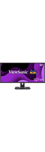 Viewsonic VG3448 34And#34; WQHD LCD Monitor - 16:9 - Black