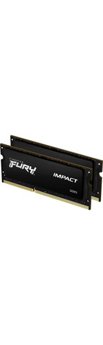 Kingston FURY Impact RAM Module for Notebook - 16 GB 2 x 8GB - DDR3-1866/PC3L-14900 DDR3 SDRAM - 1866 MHz - CL11 - 1.35 V - 204-pin - SoDIMM
