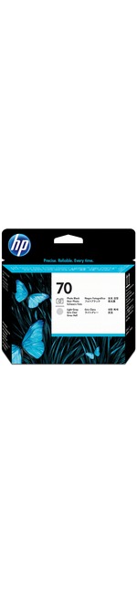HP 70 Photo Black and Light Gray Printhead - Photo Black, Light Gray - Inkjet