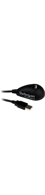 StarTech.com 5ft Desktop USB Extension Cable - A Male to A Female - Nickel-plated Connectors - Black