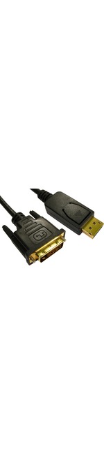 Cables Direct 3 m DisplayPort/DVI-D A/V Cable for Monitor - First End: 1 x DisplayPort Male Digital Audio/Video - Second End: 1 x DVI-D Male Digital Video - 1.35 GB/