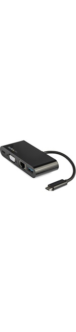 StarTech.com USB C VGA Multiport Adapter - Power Delivery Charging 60W - USB 3.0 - GbE - USB C Adapter for Mac, Windows, Chrome OS - Create a workstation by connec