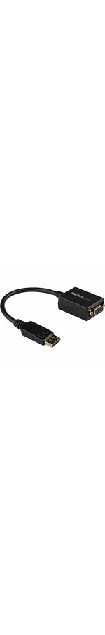 StarTech.com DisplayPort to VGA Video Adapter Converter - HD-15 Female VGA - DisplayPort Male Digital Audio/Video - 14.17 - Black