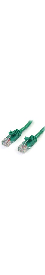 StarTech.com 2 m Green Cat5e Snagless RJ45 UTP Patch Cable - 2m Patch Cord - 1 x RJ-45 Male Network