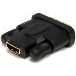 StarTech.com HDMI to DVI-D Video Cable Adapter - F/M - 1 x HDMI Female Digital Audio/Video - Black