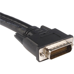 StarTech.com 8in LFH 59 Male to Female DVI I VGA DMS 59 Cable - 1 x DVI-D Dual-Link Female Video