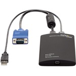 StarTech.com KVM Console to USB 2.0 Portable Laptop Crash Cart Adapter - 1 x Type A Female USB - 1 x Type A Male USB