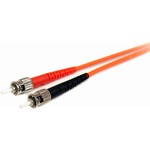 StarTech.com 3m Multimode 62.5/125 Duplex Fiber Patch Cable LC-ST - 2 x LC Male Network - Orange