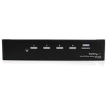 StarTech.com 4 Port DVI Video Splitter with Audio - 1 x DVI-I Dual-Link Video In