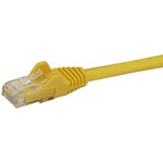 StarTech.com 100 ft Yellow Snagless Cat6 UTP Patch Cable - Category 6 - 100 ft - 1 x RJ-45 Male Network - 1 x RJ-45 Male Network - Yellow