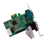 StarTech.com 2S1P Native PCI Express Parallel Serial Combo Card with 16550 UART - 2 x 9-pin DB-9 Male Parallel