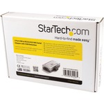 StarTech.com 2 Port USB to RS232 RS422 RS485 Serial Adapter with COM Retention - 1 x 9-pin DB-9 Male RS-232/422/485 Serial