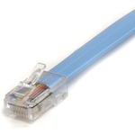 StarTech.com 6 ft Cisco Console Rollover Cable - RJ45 M/M - 1 x RJ-45 Male Network - Blue