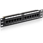 TRENDnet TC-P12C6 12 Ports Network Patch Panel - 12 x RJ-45 - 12 x RJ-11