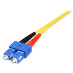 StarTech.com 1 metre Single Mode Duplex Fiber Patch Cable LC-SC