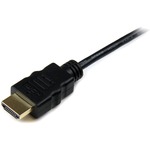 StarTech.com 0.5m High Speed HDMIAndamp;reg; Cable with Ethernet - HDMI to HDMI Micro