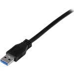 StarTech.com 2m 6 ft Certified SuperSpeed USB 3.0 A to B Cable - M/M - 1 x Type A Male USB - 1 x Type B Male USB - Black