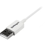 StarTech.com 0.5m White Micro USB Cable - A to Micro B, 1x Type A Male USB, 1x Type B Male Micro USB