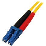 StarTech.com 10m Single Mode Duplex Fiber Patch Cable LC-LC - 2 x LC Male Network - 2 x LC Male Network - Patch Cable - Yellow